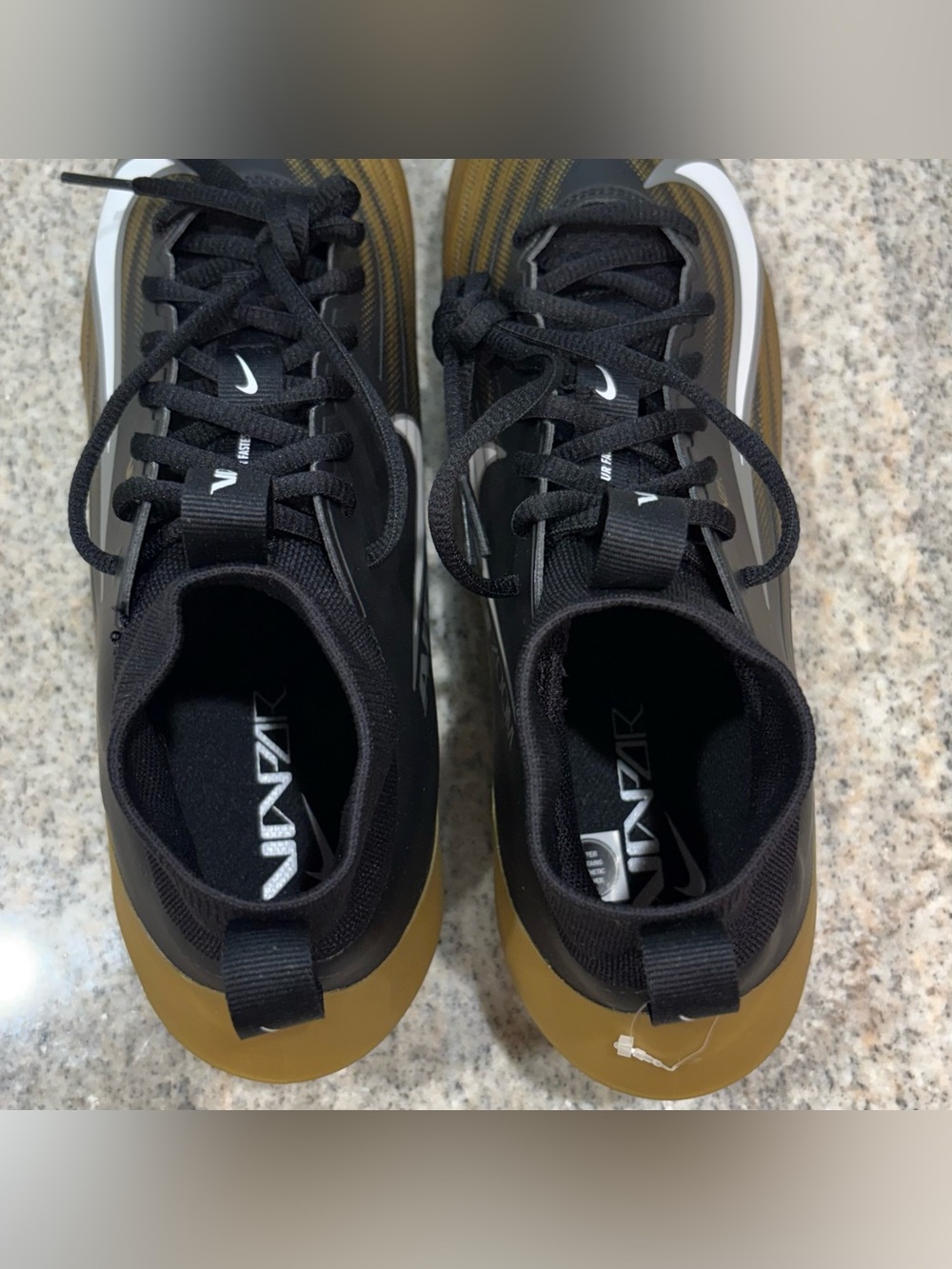 Brand new never worn Nike Air Zoom Vapor Pro 1 Football Cleats. Size 10 - Picture 4 of 6